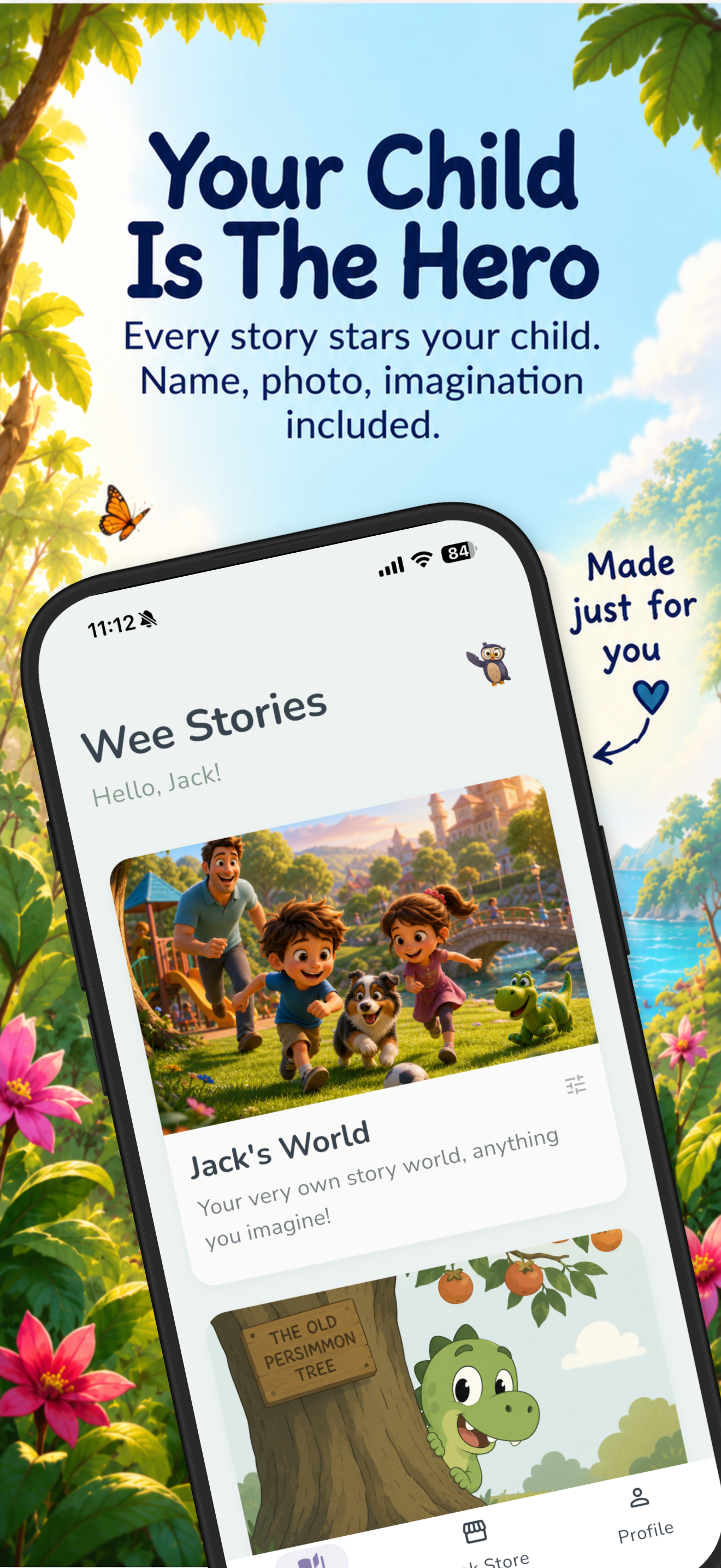 Wee Stories: Your Child Is The Hero